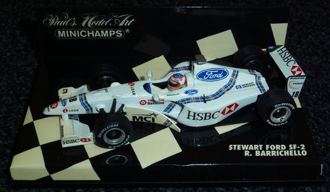 1998 - Stewart Ford SF-2 - Rubens Barrichello - Yuui's F1 scale models