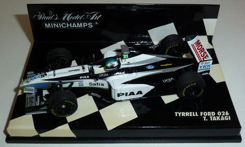 1998 – Tyrrell Ford 026 – Toranasuke Takagi - Yuui's F1 scale models