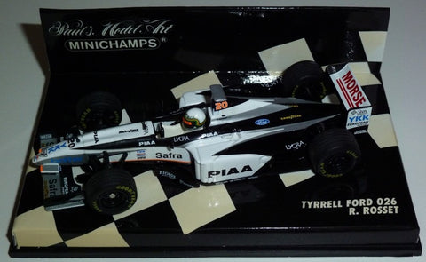 1998 - Tyrrell Ford 026 - Ricardo Rosset - Yuui's F1 scale models