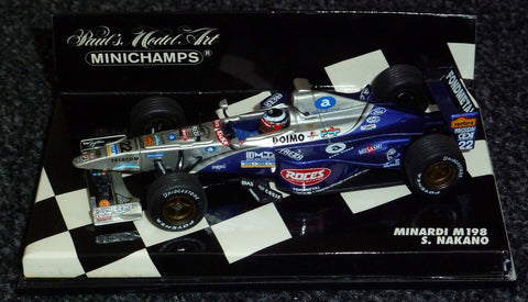 1998 - Minardi Ford M198 - Shinji Nakano - Yuui's F1 scale models