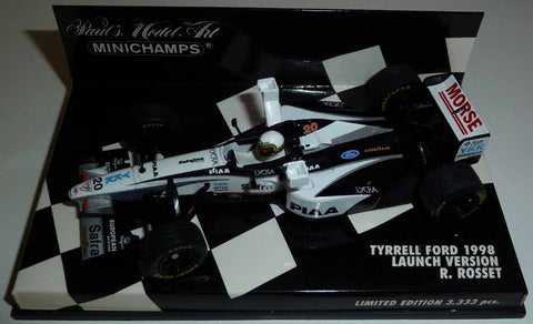 1998 - Tyrrell Ford - Ricardo Rosset - Launch version - Yuui's F1 scale models