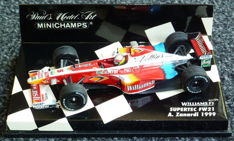 1999 - WilliamsF1 Supertec FW21 - Alex Zanardi - Yuui's F1 scale models