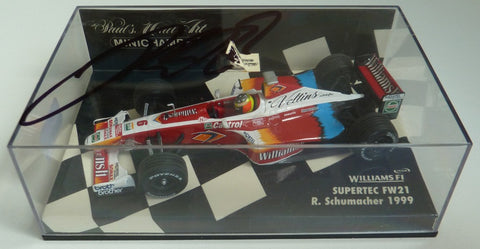 1999 - WilliamsF1 - Ralf Schumacher - Promotional Showcar - signed - Yuui's F1 scale models