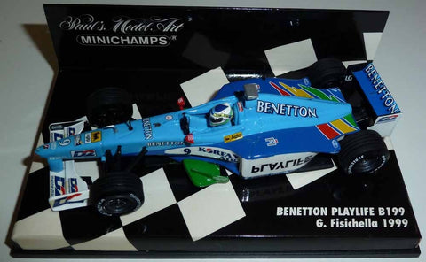 1999 - Benetton Playlife B199 - Giancarlo Fisichella - Yuui's F1 scale models