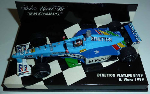 1999 - Benetton Playlife B199 - Alexander Wurz - Yuui's F1 scale models