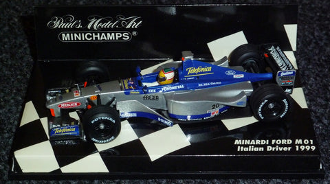 1999 - Minardi Ford M01 - Luca Badoer (Italian driver) - Yuui's F1 scale models