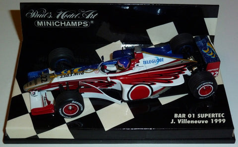 1999 - BAR 01 Supertec - Jacques Villeneuve - Yuui's F1 scale models