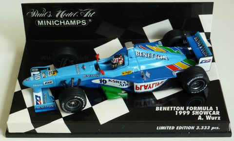 1999 - Benetton - Alexander Wurz - Showcar - Yuui's F1 scale models