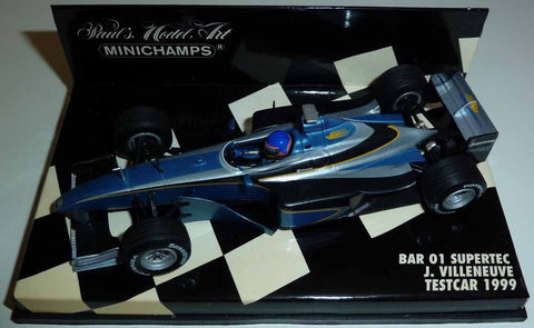 1999 - BAR 01 Supertec - Jacques Villeneuve - Testcar - Yuui's F1 scale models