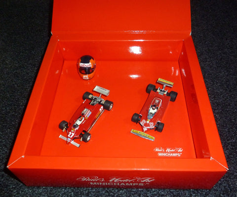 1979 - Ferrari 312T4 - Gilles Villeneuve + 1982 - Ferrari 126C2 - Gilles Villeneuve - Yuui's F1 scale models