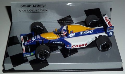 1991 - Williams Renault FW14 - Nigel Mansell - Minichamps car collection - Yuui's F1 scale models