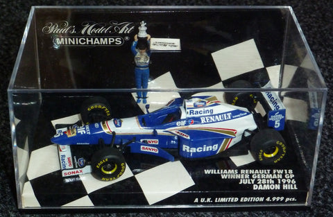 1996 - Williams Renault FW16 - Damon Hill - Winner German GP July 28th - Yuui's F1 scale models