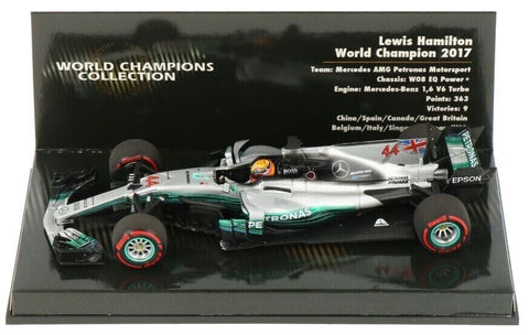 2017 - Mercedes AMG Petronas Motorsport W08 EQ Power+ - Lewis Hamilton - World Champion - Yuui's F1 scale models