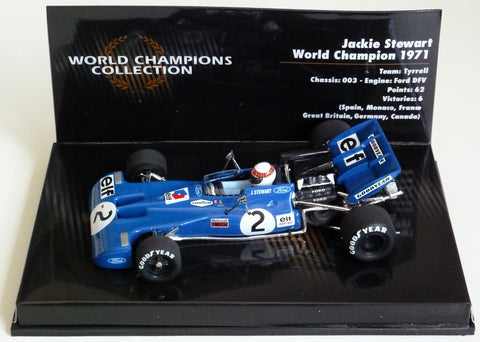 1971 - Tyrrell Ford 003 - Jackie Stewart - World Champion - Yuui's F1 scale models