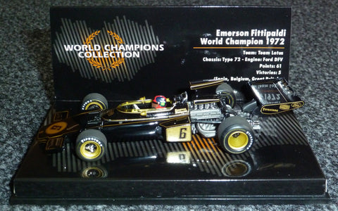 1972 - Lotus Ford 72 - Emerson Fittipaldi - World Champion - Yuui's F1 scale models