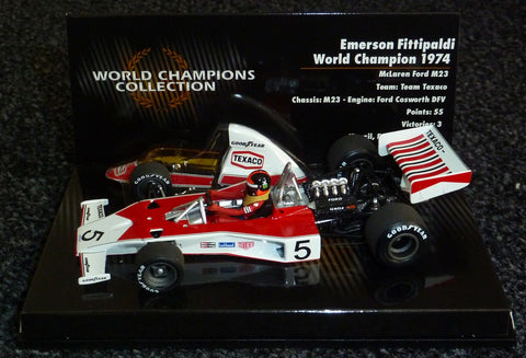 1974 - McLaren Ford M23 - Emerson Fittipaldi - World Champions Collection - Yuui's F1 scale models