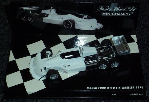 1976 - March Ford 2-4-0 Six Wheeler - Yuui's F1 scale models