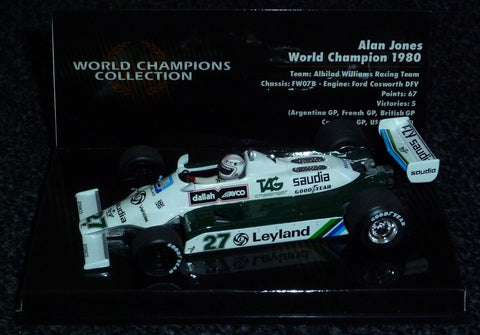 1980 - Williams Ford FW07B - Alan Jones - World Champion - Yuui's F1 scale models