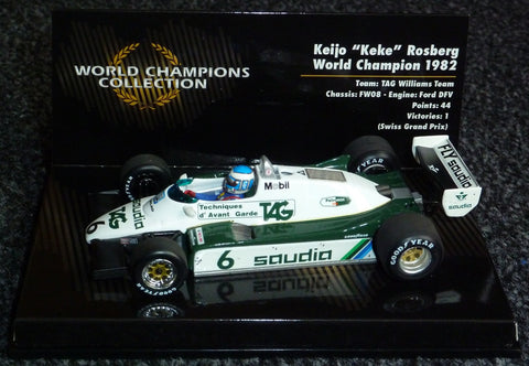 1982 - Williams TAG FW08 - Keke Rosberg - World Champion - Yuui's F1 scale models