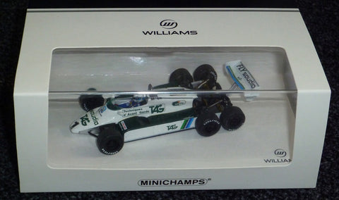 1982 - Williams FW08B - Keke Rosberg - Six-wheeler test car - Yuui's F1 scale models