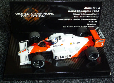 1986 - McLaren TAG Porsche MP4/2C - Alain Prost - World Champion - Yuui's F1 scale models