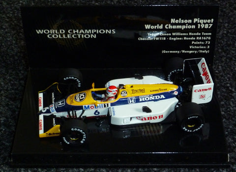 1987 - Williams Honda FW11B - Nelson Piquet - World Champion - Yuui's F1 scale models