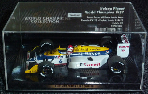 1987 - Canon Williams Honda FW11B - Nelson Piquet - World Champion - Finish Line Edition - Yuui's F1 scale models