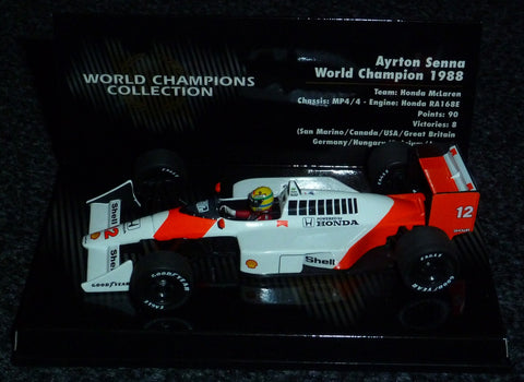 1988 - McLaren Honda MP4/4 - Ayrton Senna - World Champion - Yuui's F1 scale models