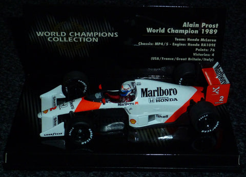 1989 - McLaren Honda MP4/5 - Alain Prost - World Champion - Yuui's F1 scale models