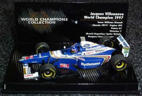 1997 - Williams Renault FW19 - Jacques Villeneuve - World Champion - Yuui's F1 scale models