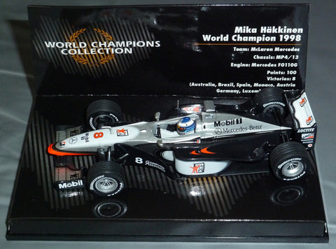 1998 - McLaren Mercedes MP4/13 - Mika Hakkinen - World Champion - Yuui's F1 scale models