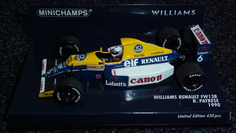 1990 - Williams Renault FW13B - Riccardo Patrese - Yuui's F1 scale models