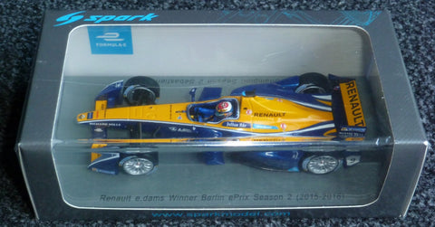 2015-2016 (Season 2) - Renault e.dams - Sebastien Buemi - Winner Berlin ePrix - Yuui's F1 scale models