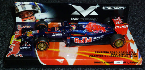 2014 - Scuderia Toro Rosso STR9 - Max Verstappen - Practice 1 - Japanese GP (MVC#19) - Yuui's F1 scale models