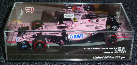 2017 - Force India Mercedes VJM10 - Esteban Ocon - Chinese GP - Yuui's F1 scale models