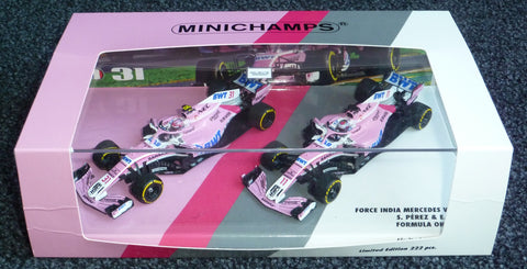 2018 - Force India Mercedes VJM11 - Sergio Perez & Esteban Ocon - Yuui's F1 scale models