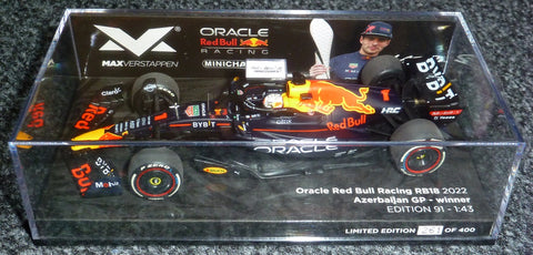 2022 - Oracle Red Bull Racing RB18 - Max Verstappen - Winner Azerbaijan GP (MVC#91) - Yuui's F1 scale models