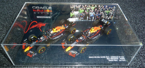 2022 - Oracle Red Bull Racing RB18 - Azerbaijan GP 2022 - Max Verstappen (Winner) & Sergio Perez (2nd place) - Yuui's F1 scale models