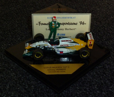 1994 - Lotus Mugen 107C - Johnny Herbert - Göde - Yuui's F1 scale models