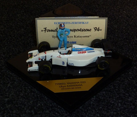 1994 - Tyrrell Yamaha 022 - Ukyo Katayama - Göde - Yuui's F1 scale models