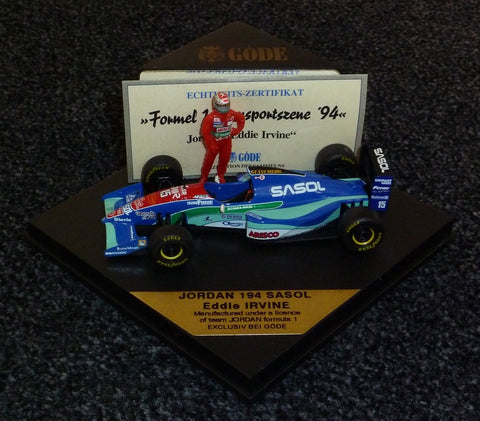 1994 - Jordan Hart 194 - Eddie Irvine - Göde - Yuui's F1 scale models