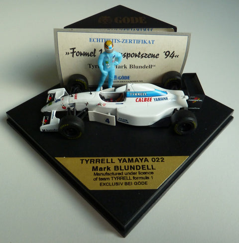 1994 - Tyrrell Yamaha 022 - Mark Blundell - Göde - Yuui's F1 scale models