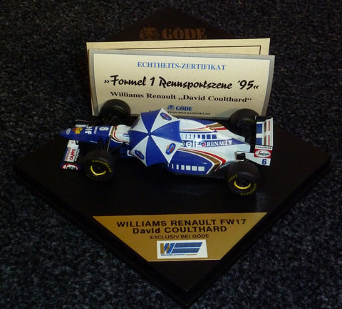 1995 - Williams Renault FW17 - David Coulthard - Göde - Yuui's F1 scale models