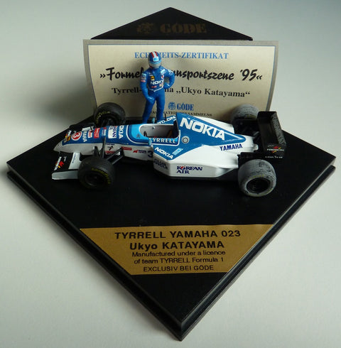 1995 - Tyrrell Yamaha 023 - Ukyo Katayama - Göde - Yuui's F1 scale models