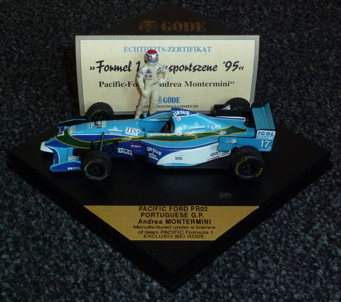 1995 - Pacific Ford PR02 - Andrea Montermini - Portuguese GP - Göde - Yuui's F1 scale models