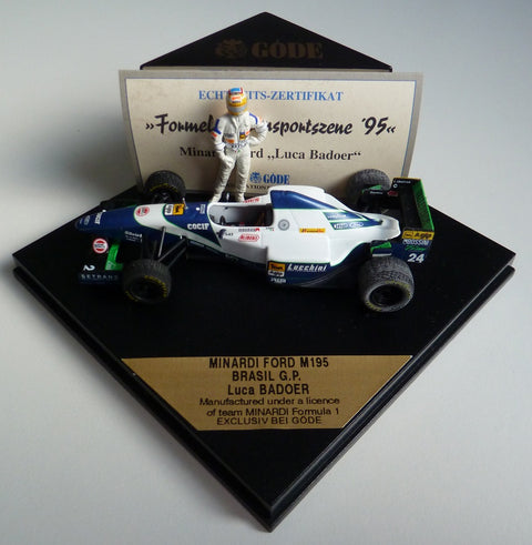 1995 - Minardi Ford M195 - Luca Badoer - Brasil GP - Göde - Yuui's F1 scale models