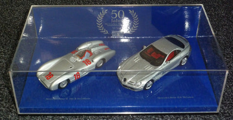 Mercedes Benz W196 Stromlinie, W 196 S + Mercedes Benz SLR McLaren - Yuui's F1 scale models