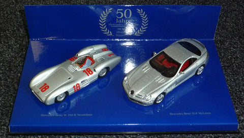 Mercedes Benz W196 Stromlinie, W 196 S + Mercedes Benz SLR McLaren - Yuui's F1 scale models