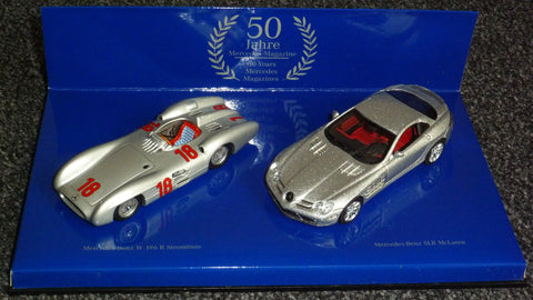 Mercedes Benz W196 Stromlinie, W 196 S + Mercedes Benz SLR McLaren - Yuui's F1 scale models