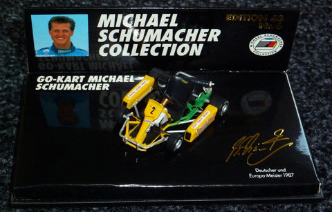 1987 - Go Kart - Michael Schumacher (MSC#6) - Yuui's F1 scale models